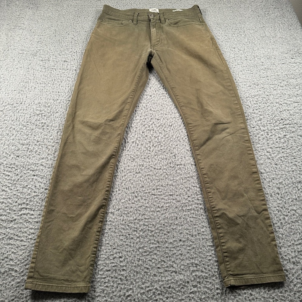 Flint and Tinder Men's Slim Fit 365‎ Pants Olive 28x30 Stretch 5 Pocket